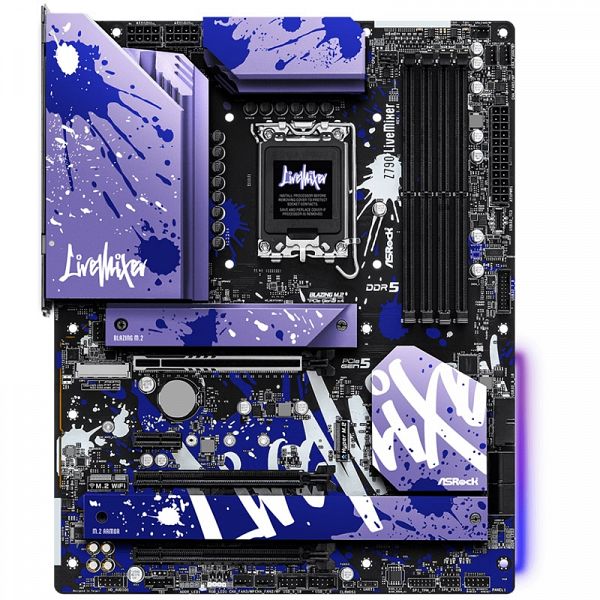 ASROCK Z790 LiveMixer LGA1700 4xDDR5 ATX osnovna plošča