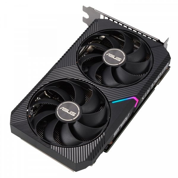 ASUS Dual GeForce RTX 3060 V2 OC 12GB GDDR6 (90YV0GB2-M0NA10) gaming grafična kartica