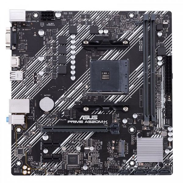 ASUS Prime A520M-K AM4 DDR4 USB 3.2 Gen1 mATX osnovna plošča