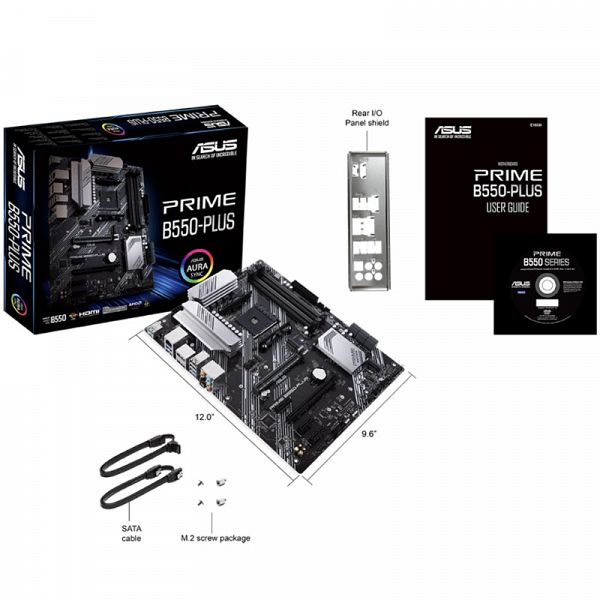 ASUS Prime B550-Plus AM4 DDR4 ATX osnovna plošča