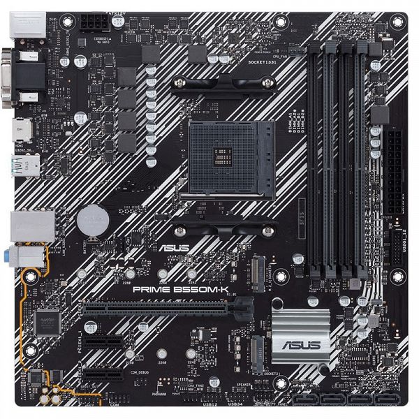 ASUS Prime B550M-K AM4 DDR4 mATX osnovna plošča