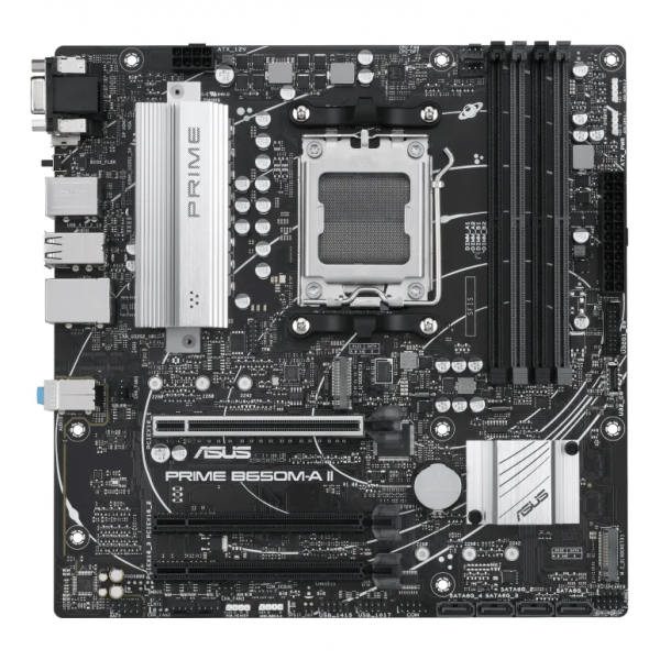 ASUS PRIME B650M-A II-CSM, DDR5, SATA3, USB3.2Gen2, DP, 2.5GbE, AM5 mATX