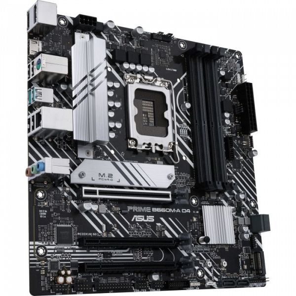 ASUS PRIME B660M-A D4-CSM, DDR4, SATA3, USB3.2Gen1, DP, LGA1700 mATX