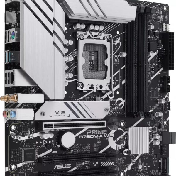 ASUS PRIME B760M-A WIFI, DDR5, SATA3, USB3.2Gen2, DP, Wi-Fi, PCIe 4.0, LGA1700 mATX