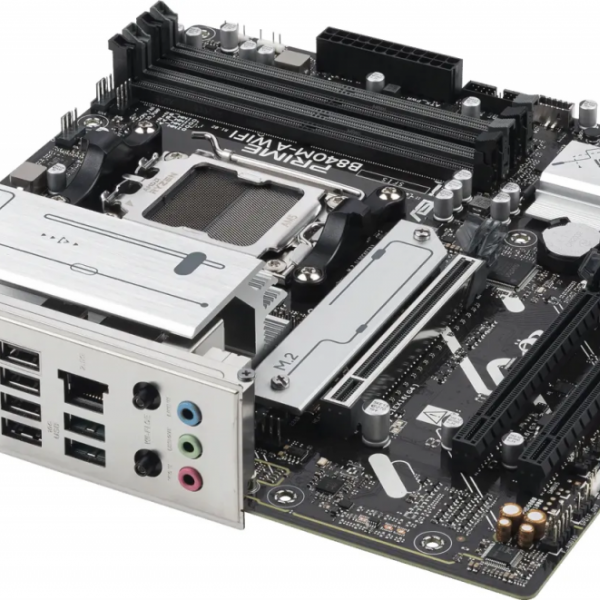 ASUS PRIME B840M-A WIFI, DDR5, SATA3, USB3.2Gen2, DP, 2.5GbE, WiFi 6E, AM5 mATX