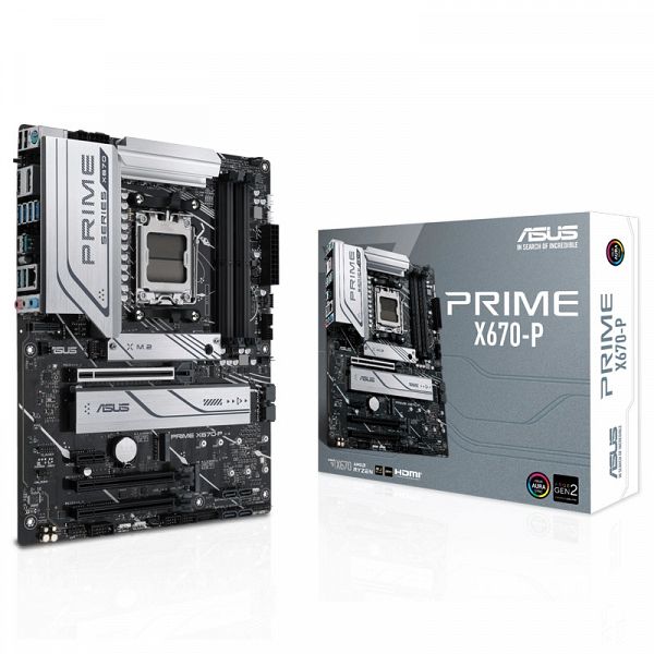 ASUS Prime X670-P AM5 DDR5 RGB gaming ATX osnovna plošča