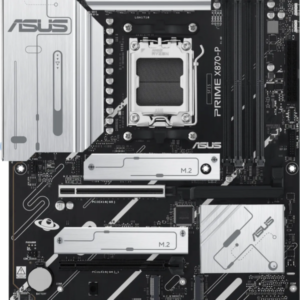 ASUS PRIME X870-P, DDR5, SATA3, USB4, HDMI, 2.5GbE, AM5 ATX