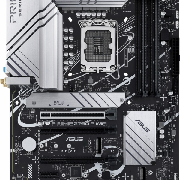 ASUS PRIME Z790-P WIFI, DDR5, SATA3, USB3.2Gen2x2, DP, 2.5GbE, 2x2 Wi-Fi 6, LGA1700 ATX