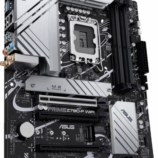 ASUS PRIME Z790-P WIFI, DDR5, SATA3, USB3.2Gen2x2, DP, 2.5GbE, 2x2 Wi-Fi 6, LGA1700 ATX