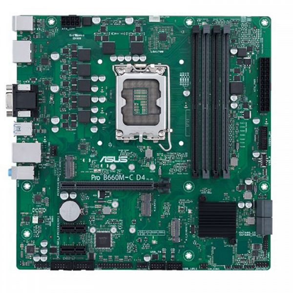 ASUS Pro B660M-C D4-CSM LGA1700 mATX DDR4 DP/HDMI USB3.2 osnovna plošča