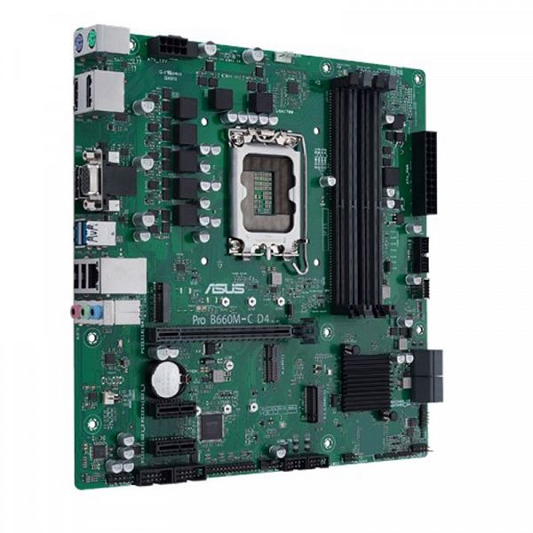 ASUS Pro B660M-C D4-CSM LGA1700 mATX DDR4 DP/HDMI USB3.2 osnovna plošča