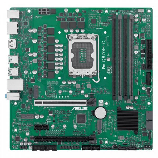 ASUS Pro Q870-C-CSM LGA1851 DDR5 mATX osnovna plošča