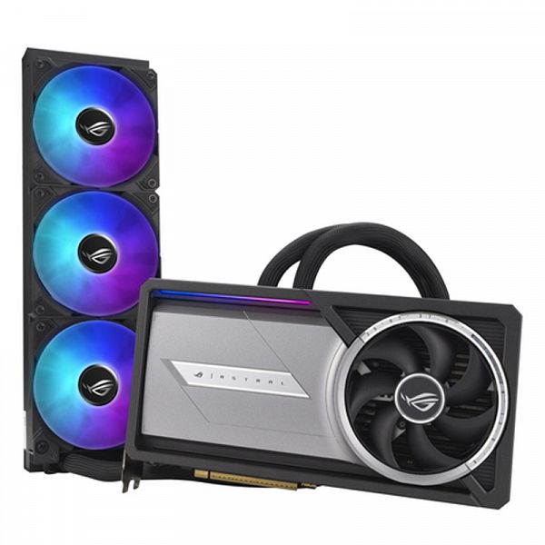 ASUS ROG Astral LC Gaming GeForce RTX 5090 32GB GDDR7 vodno hlajenje ARGB grafična kartica