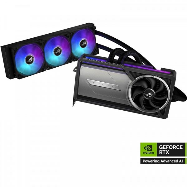 ASUS ROG Astral LC GeForce RTX 5090 32G GDDR7 OC ARGB vodno hlajenje gaming grafična kartica