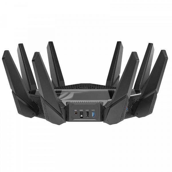 ASUS ROG Rapture GT-AXE16000 Quad Band WiFi 6E 10Gbps Gaming VPN brezžični usmerjevalnik-router / dostopna točka