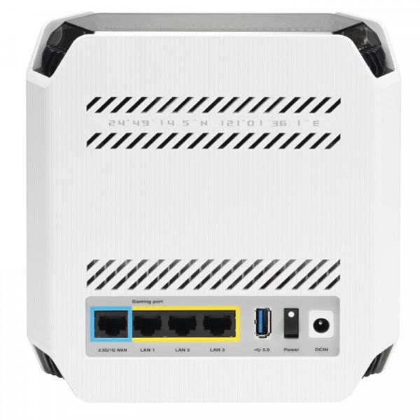 ASUS ROG Rapture GT6 AX10000 Tri-Band 2.4/5/5-2GHz 4G/5G WiFi 6 beli gaming usmerjevalnik - router / dostopna točka