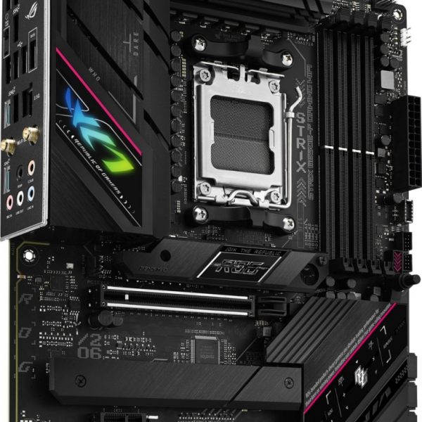 ASUS ROG STRIX B650E-F GAMING WIFI, DDR5, SATA3, USB3.2Gen2x2, DP, 2.5GbE, Wi-Fi 6E, AM5 ATX
