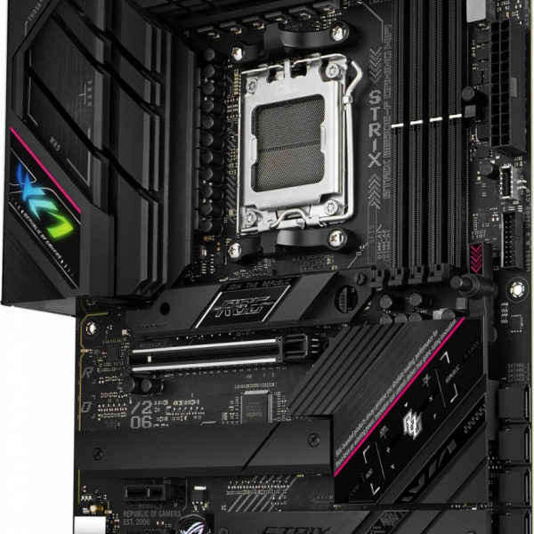 ASUS ROG STRIX B650E-F GAMING WIFI, DDR5, SATA3, USB3.2Gen2x2, DP, 2.5GbE, Wi-Fi 6E, AM5 ATX