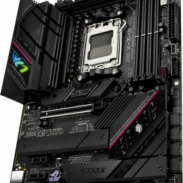 ASUS ROG STRIX B650E-F GAMING WIFI, DDR5, SATA3, USB3.2Gen2x2, DP, 2.5GbE, Wi-Fi 6E, AM5 ATX