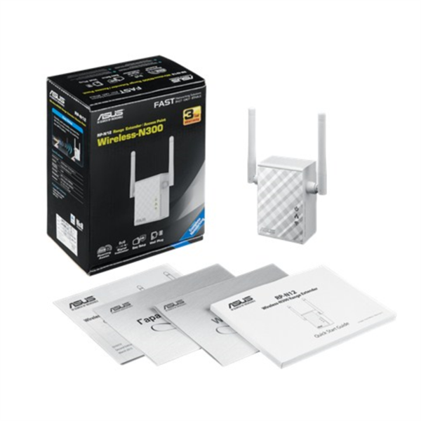 ASUS RP-N12 N300 extender ojačevalec Wi-Fi signala