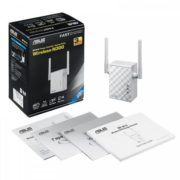 ASUS RP-N12 N300 WiFi ojačevalec extender