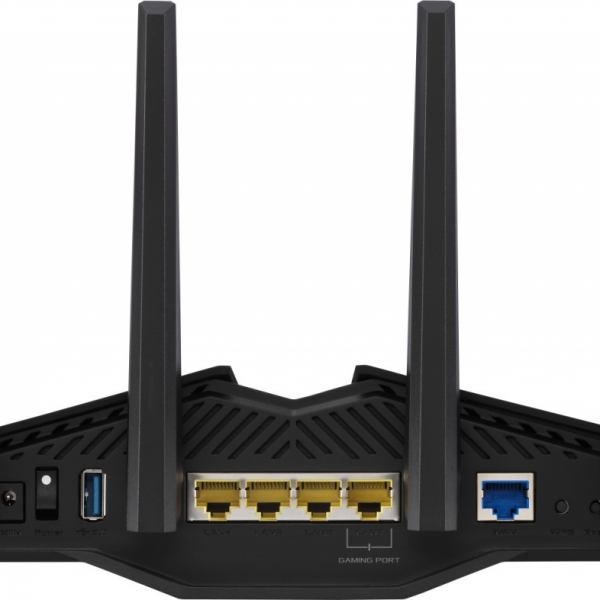 ASUS RT-AX82U Gigabit Dual-Band WiFi 6 Gaming AX5400 brezžični usmerjevalnik, 802.11ax/ac/a/g/b/n, 4