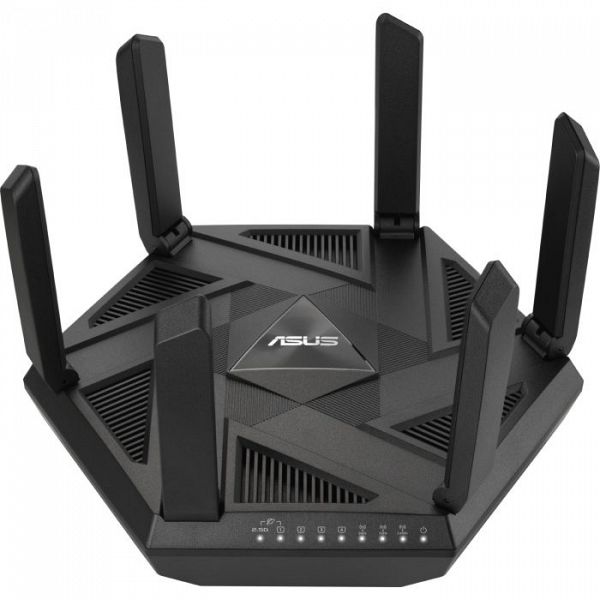 ASUS RT-AXE7800 Gaming Tri-Band WiFi 6E AX7800 brezžični usmerjevalnik, 802.11ax/ac/a/g/b/n, 574+480