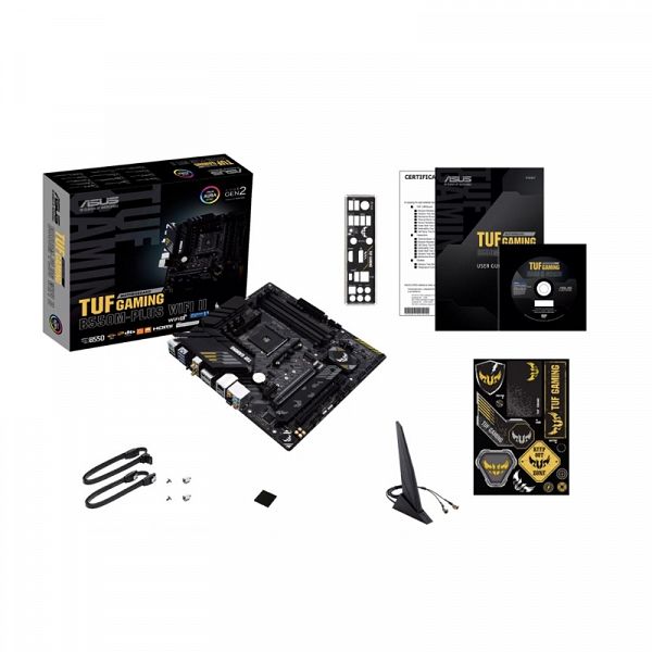 ASUS TUF B550M-Plus WIFI II AM4 DDR4 gaming mATX osnovna plošča