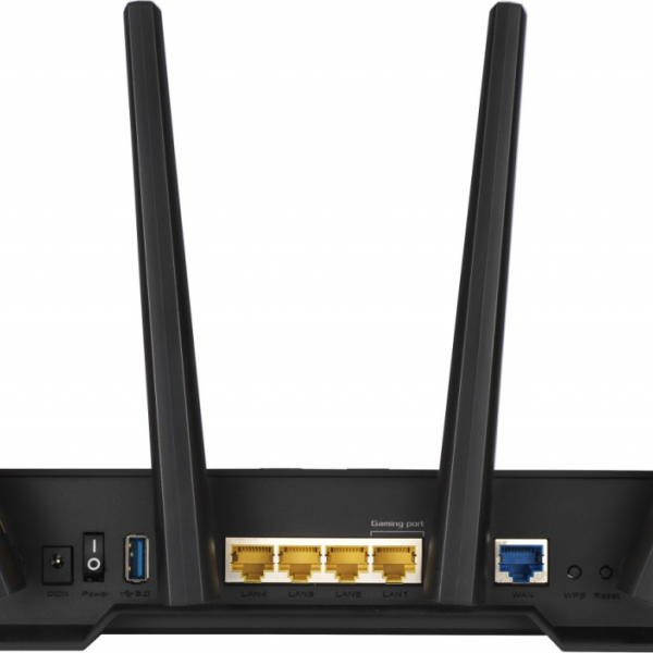 ASUS TUF Gaming AX3000 V2 MU-MIMO Dual-Band WiFi 6 AX3000 brezžični usmerjevalnik, 802.11ax/ac/a/g/b/n, 2402+574Mbps