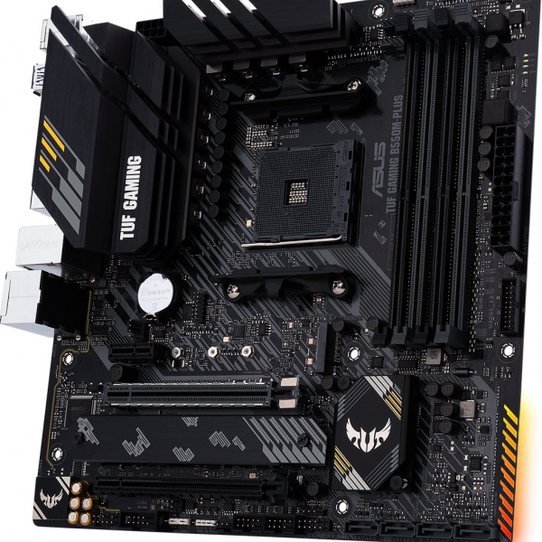 ASUS TUF GAMING B550M-PLUS, DDR4, SATA3, USB3.2Gen2, DP, 2.5Gb, AM4 mATX