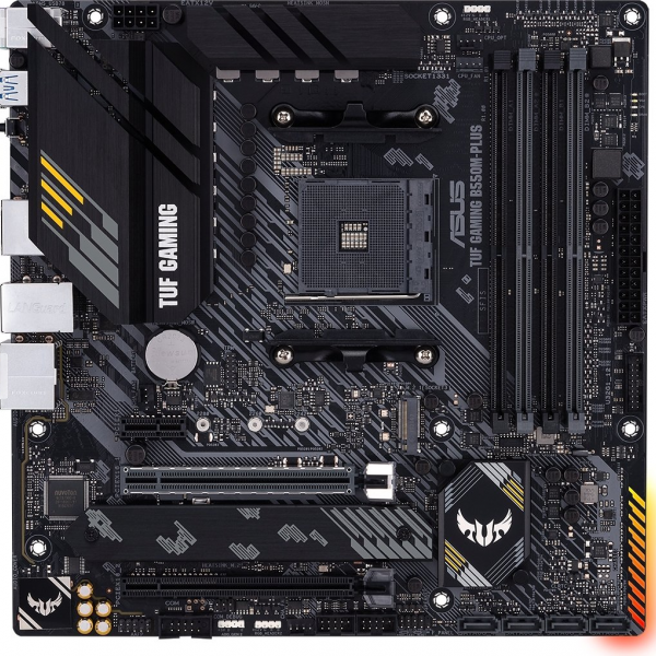 ASUS TUF GAMING B550M-PLUS, DDR4, SATA3, USB3.2Gen2, DP, 2.5Gb, AM4 mATX