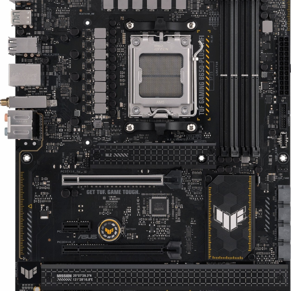 ASUS TUF GAMING B650-PLUS WIFI, DDR5, SATA3, USB3.2Gen2x2, DP, 2.5GbE, Wi-Fi, AM5 ATX