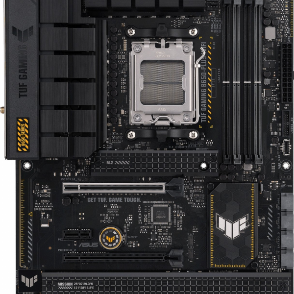 ASUS TUF GAMING B650-PLUS WIFI, DDR5, SATA3, USB3.2Gen2x2, DP, 2.5GbE, Wi-Fi, AM5 ATX
