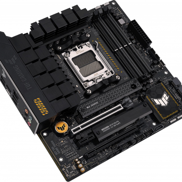 ASUS TUF GAMING B650M-PLUS, DDR5, SATA3, USB3.2Gen2x2, DP, 2.5GbE, AM5 mATX