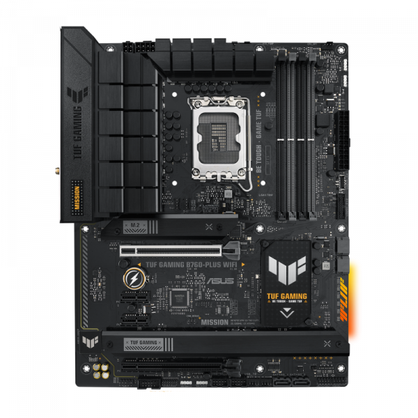 ASUS TUF GAMING B760-PLUS WIFI, DDR5, SATA3, USB3.2Gen2x2, DP, Wi-Fi 6, LGA1700 ATX