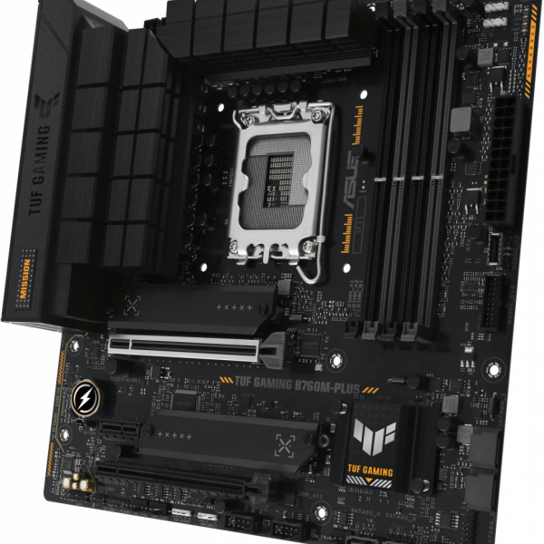 ASUS TUF GAMING B760M-PLUS, DDR5, SATA3, USB3.2Gen2x2, DP, LGA1700 mATX