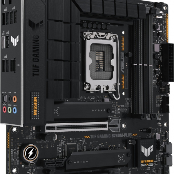 ASUS TUF GAMING B760M-PLUS, DDR5, SATA3, USB3.2Gen2x2, DP, LGA1700 mATX