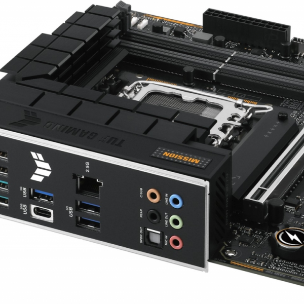 ASUS TUF GAMING B760M-PLUS, DDR5, SATA3, USB3.2Gen2x2, DP, LGA1700 mATX