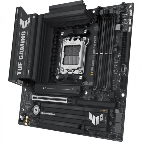 ASUS TUF GAMING B850M-PLUS, DDR5, SATA3, USB3.2Gen2x2, DP, 2.5GbE, AM5 mATX