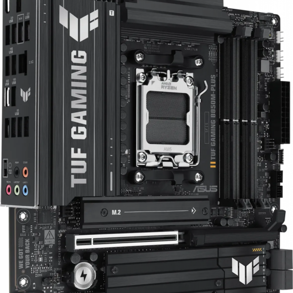 ASUS TUF GAMING B850M-PLUS, DDR5, SATA3, USB3.2Gen2x2, DP, 2.5GbE, AM5 mATX