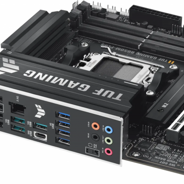 ASUS TUF GAMING B850M-PLUS, DDR5, SATA3, USB3.2Gen2x2, DP, 2.5GbE, AM5 mATX
