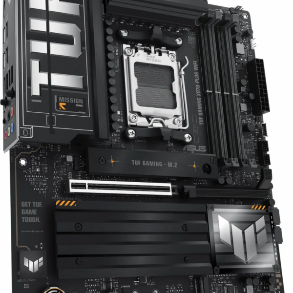 ASUS TUF GAMING X870-PLUS WIFI, DDR5, SATA3, USB3.2Gen2x2, DP, 2.5GbE, WiFi 7, AM5 ATX