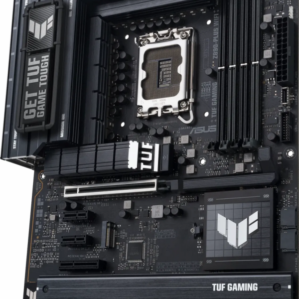 ASUS TUF GAMING Z890-PLUS WIFI, DDR5, SATA3, USB4, DP, 2.5GbE, WIFI 7, LGA1851 ATX