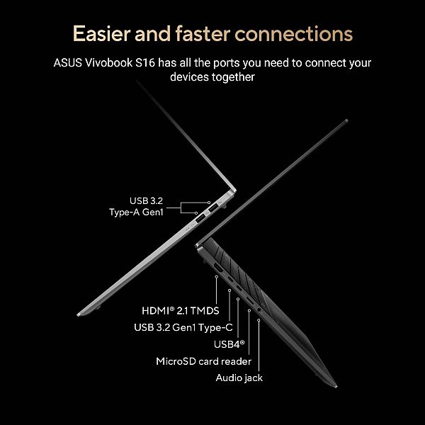 ASUS Vivobook S 16 M5606KA-RI028W Ryzen AI 7 350/24GB/SSD1TB/16