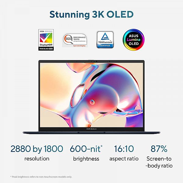 ASUS Zenbook 14 OLED UX3405CA-PZ109X Ultra 9 285H/32GB/SSD1TB/14