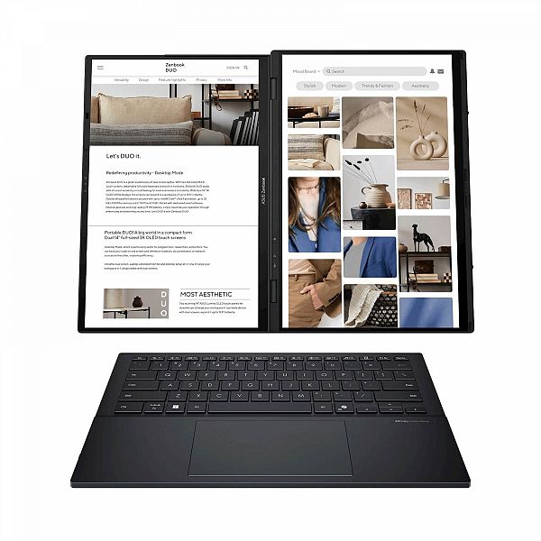 ASUS Zenbook Duo UX8406CA-QL077X ARL Ultra 7/32GB/SSD 1TB/14