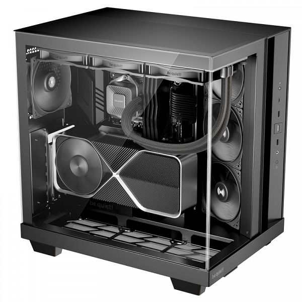 BE QUIET! Light Base 500 (BGW83) midi-ATX okno črno ohišje