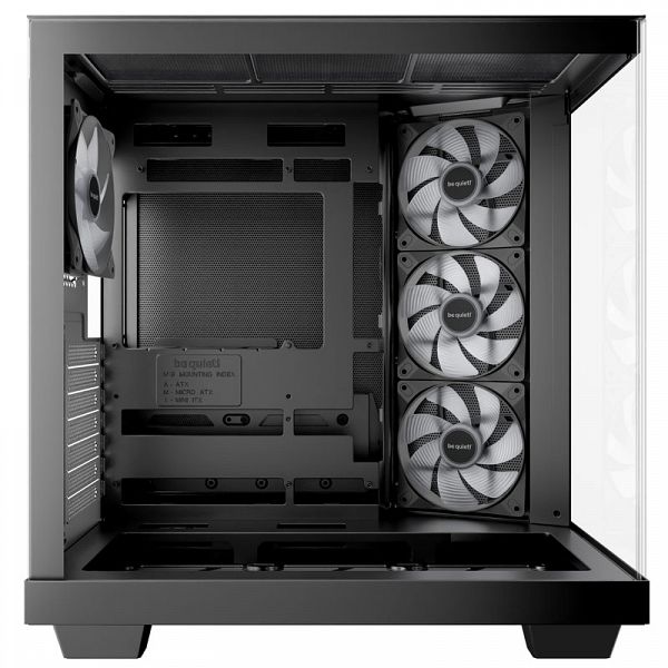 BE QUIET! Light Base 500 LX (BGW85) midi-ATX RGB okno črno ohišje