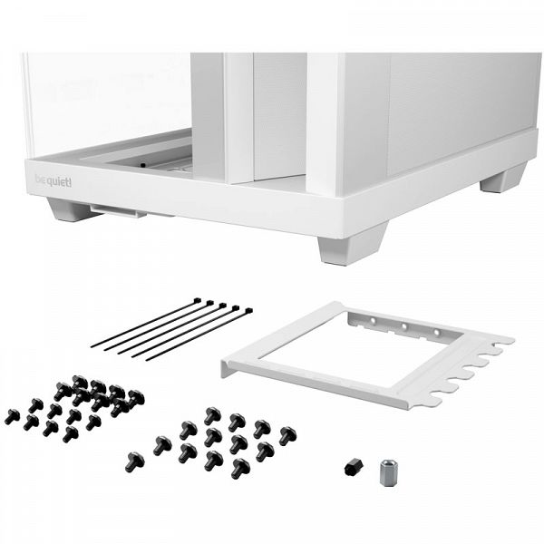 BE QUIET! Light Base 500 LX (BGW86) midi-ATX RGB okno belo ohišje