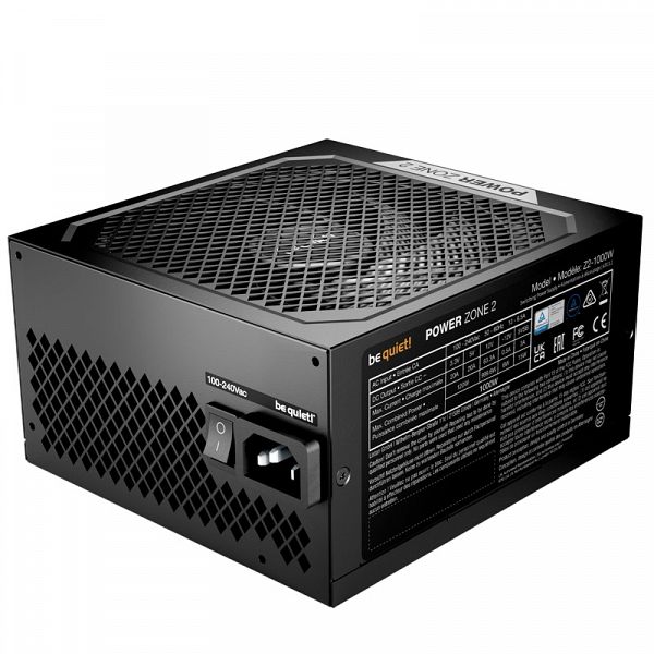 BE QUIET! POWER ZONE 2 1000W 80Plus Platinum (BP008EU) modularni ATX napajalnik